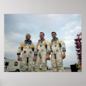 De Astronauts Apollo 1 Poster (Voorkant)