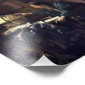 De Astronomer van Johannes Vermeer Foto Afdruk (Hoek)