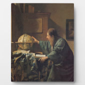 De Astronomer van Johannes Vermeer Fotoplaat (Voorkant)