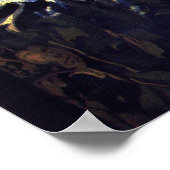 De Astronomer van Johannes Vermeer Poster (Hoek)