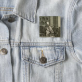 De Astronomer, van Volume II Costumes en Portra Vierkante Button 5,1 Cm (In situ)