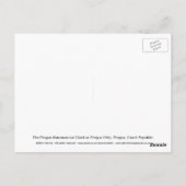 De astronomische klok briefkaart (Achterkant)