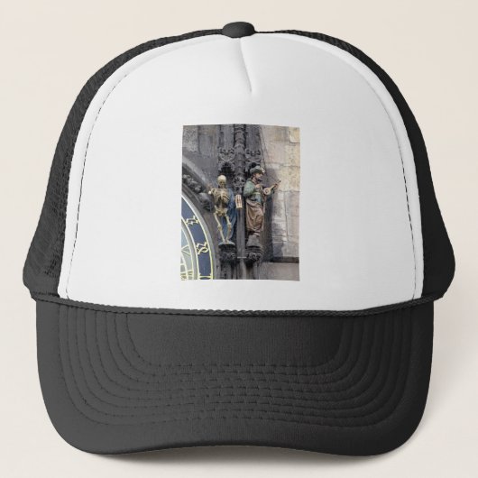 De astronomische klok trucker pet (Voorkant)