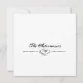 De astronoom - Mini Print (Achterkant)