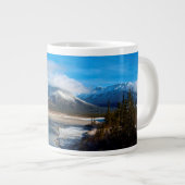 De Athabasca-rivier in het natuurpark Jasper Grote Koffiekop (Voorkant rechts)