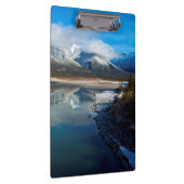 De Athabasca-rivier in Jasper National Park Klembord (Rechts)