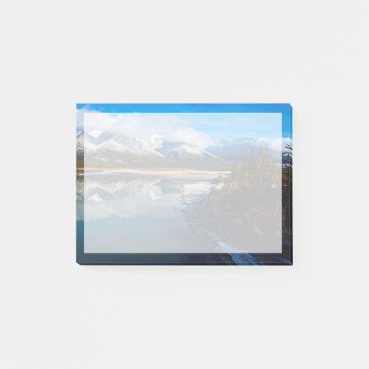 De Athabasca-rivier in Jasper National Park Post-it® Notes (Voorkant)
