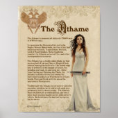 DE ATHAME POSTER (Voorkant)