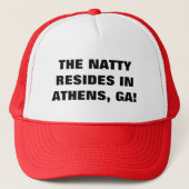 DE ATHENEN BLIJVEN IN ATHENEN, GA! TRUCKER PET (Voorkant)
