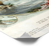 De Atlantic Cable Vintage Poster 1866 hersteled (Hoek)