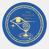 De Atlantis Graal - Serie Logo Sticker (Voorkant)