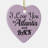 De Atlantis Grail Holiday 2018 Heart Ornament (Rechts)