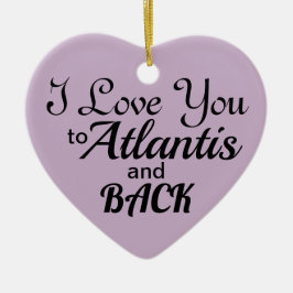 De Atlantis Grail Holiday 2018 Heart Ornament