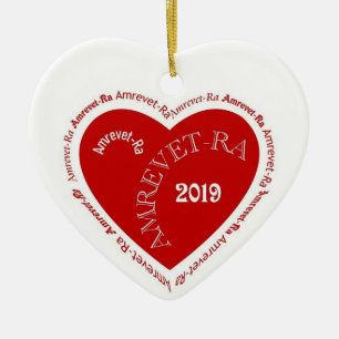 De Atlantis Grail Holiday 2019 Heart Ornament