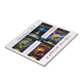 De Atlantis Grail Series - Keramische Tile Tegeltje (Zijkant)