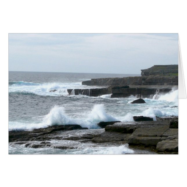 De Atlantische kant van Inis Mor (Voorkant Horizontaal)