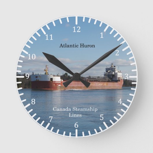 De Atlantische klok van Huron (Voorkant)