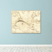 De Atlantische Oceaan Canvas Afdruk (Insitu (Houten vloer))