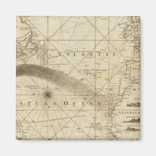 De Atlantische Oceaan Magneet (Voorkant)