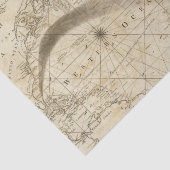 De Atlantische Oceaan Tissuepapier (Detail)