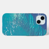 De Atlantische Oceaan voor de kust van de Bahama's Case-Mate iPhone Case (Achterkant (horizontaal))