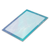 De Atlantische Oceaan voor de kust van de Bahama's Notitieblok (Schuin)