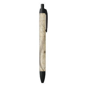 De Atlantische Oceaan Zwarte Inkt Pen