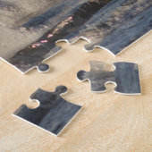 De Atlantische oceaangolven in de strand overspoel Legpuzzel (Zijkant)