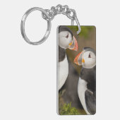 De Atlantische Papegaaiduiker Sleutelhanger (Voorkant Links)