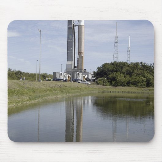 De Atlas V/Centaur komt op het lanceringsbedrijf a Muismat (Voorkant)