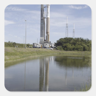 De Atlas V/Centaur komt op het lanceringsbedrijf a Vierkante Sticker