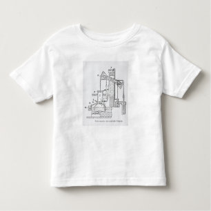 De atmosferische motor van Newcomen Kinder Shirts