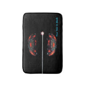 De Atom splitsen Badmat (Voorkant Verticaal)