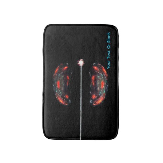 De Atom splitsen Badmat (Voorkant Verticaal)