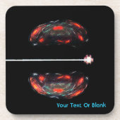 De Atom splitsen Bier Onderzetter (Voorkant)