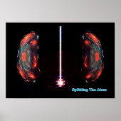 De Atom splitsen Poster (Voorkant)