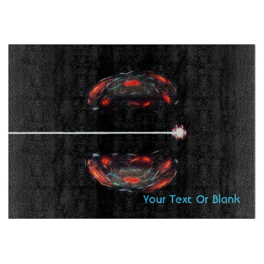 De Atom splitsen Snijplank (Voorkant)