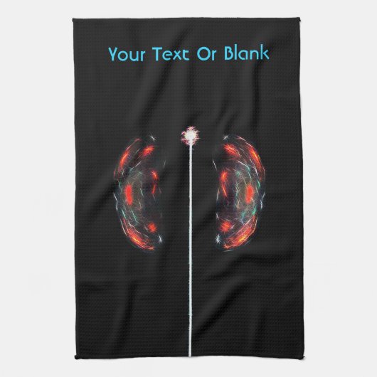 De Atom splitsen Theedoek (Verticaal)