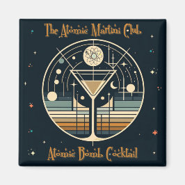 De Atomic Martini Club Atomic Bomb Cocktail Magneet