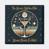 De Atomic Martini Club Atomic Bomb Cocktail Magneet (Voorkant)