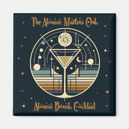 De Atomic Martini Club Atomic Bomb Cocktail Magneet