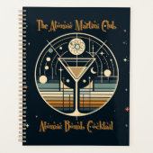 De Atomic Martini Club Atomic Bomb Cocktail Planner (Voorkant)