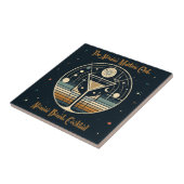 De Atomic Martini Club Atomic Bomb Cocktail Tegeltje (Zijkant)