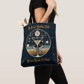 De Atomic Martini Club Atomic Bomb Cocktail Tote Bag (Dichtbij)