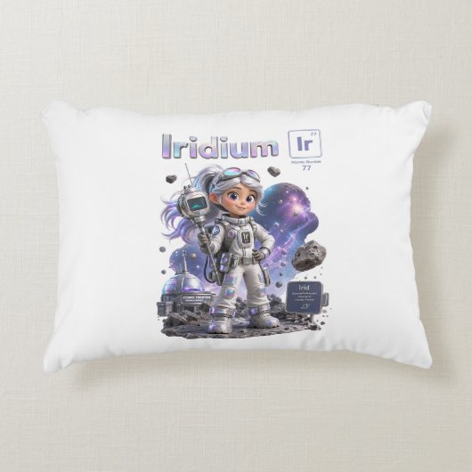 de ATOMIVRA™ Iridium Collectie Accent Kussen (Voorkant)