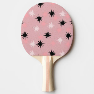 De atoom Roze Peddel van de Pingpong Starbursts Tafeltennisbatje