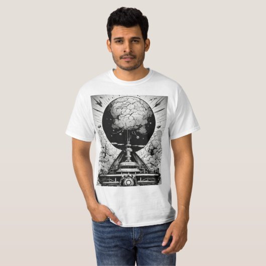 De atoombom t-shirt (Voorkant volledig)