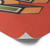 De atoomstad - Grote letterscènes Poster (Hoek)