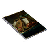 De Attributen van Muziek, 1770 (olie op canvas) Notitieboek (Rechterzijde)