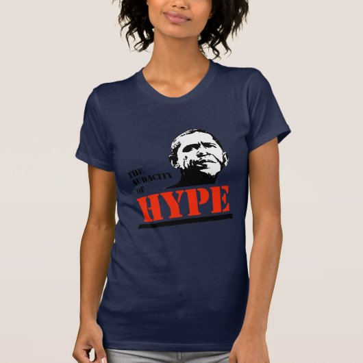 DE AUDACITEIT VAN HYPE T-SHIRT (Voorkant)
